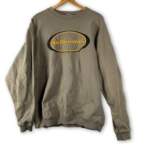 Vintage McDonalds Creneck Logo Sweatshirt 90's Sz XL